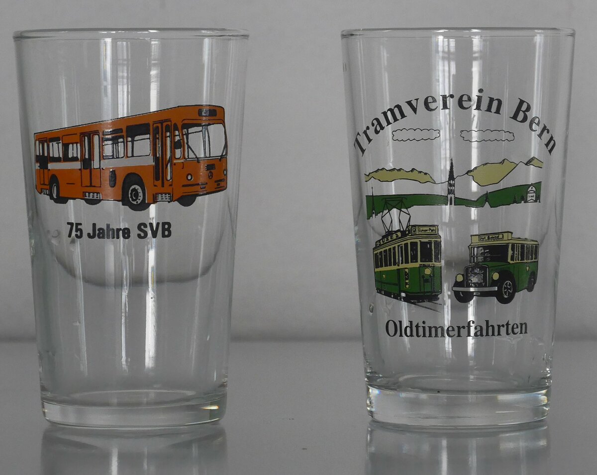 (226'055) - Glser von 75 Jahre SVB und Tramverein Bern am 27. Juni 2021 in Thun