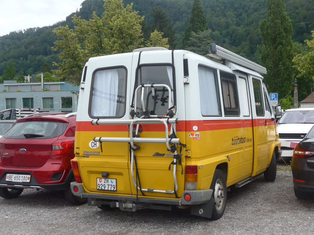 (226'088) - Waldegg, Winterthur - ZH 929'779 - Renault (ex PostAuto) am 1. Juli 2021 in Thun, Rosenau