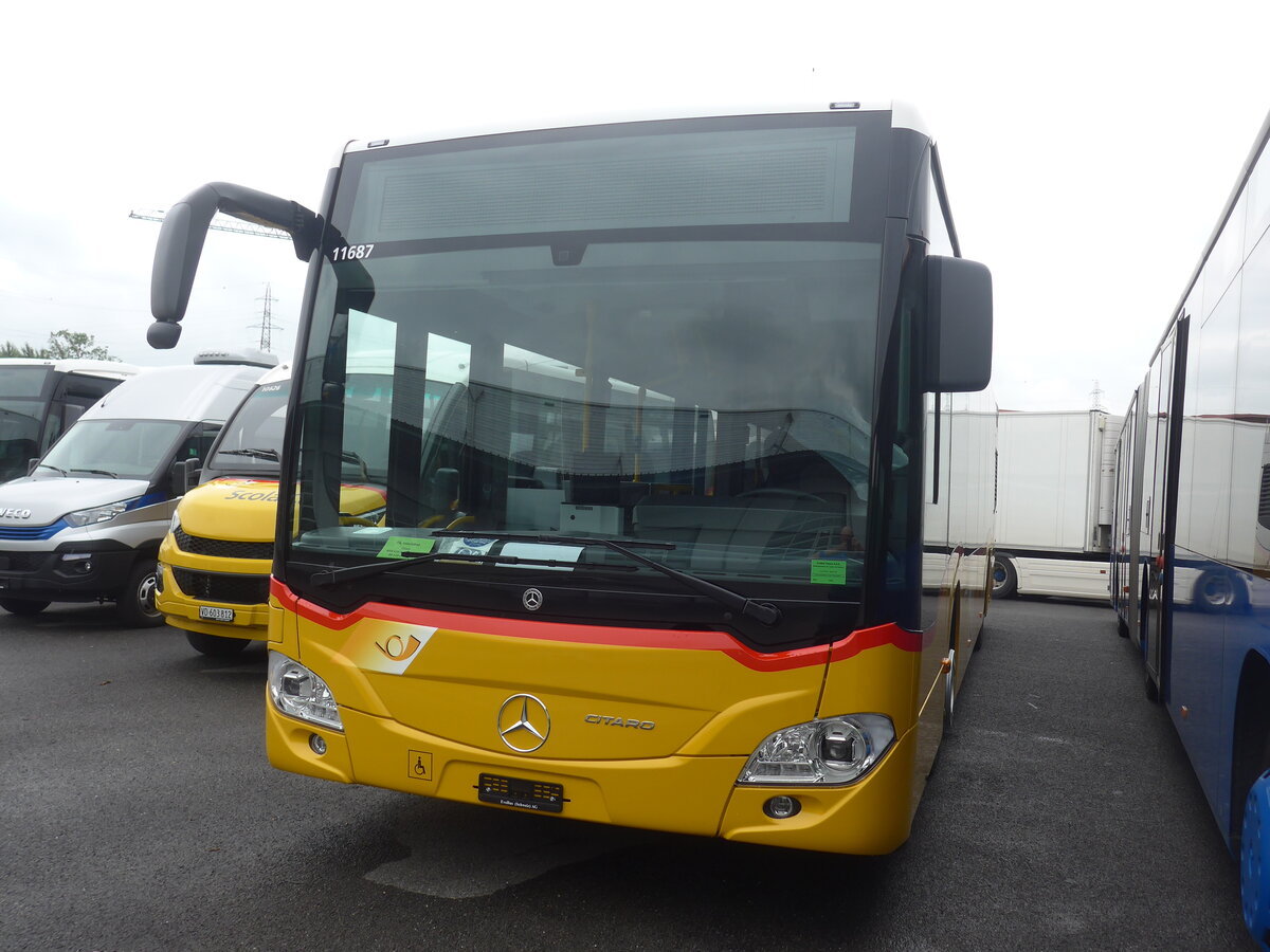 (226'177) - PostAuto Bern - PID 11'687 - Mercedes am 4. Juli 2021 in Kerzers, Interbus