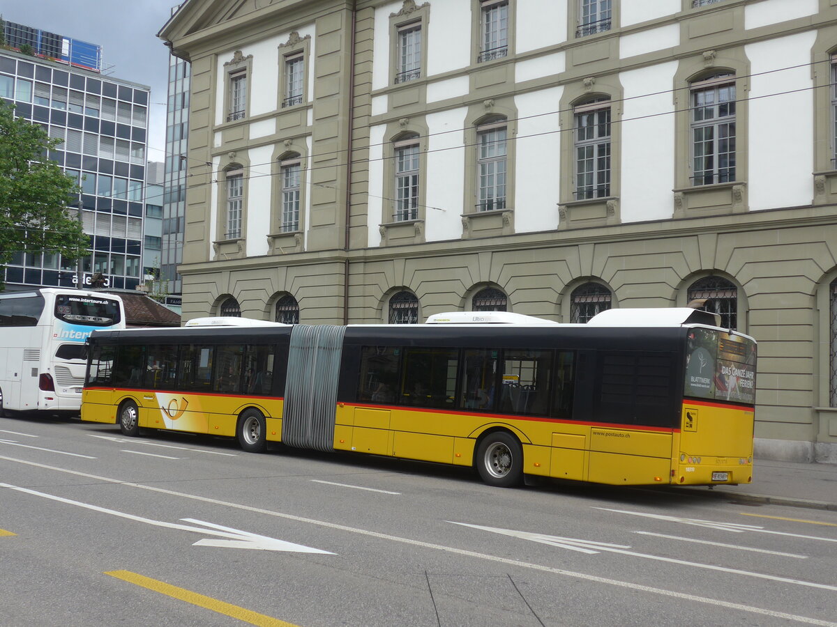 (226'300) - PostAuto Bern - Nr. 10'310/BE 813'683 - Solaris (ex Nr. 683) am 11. Juli 2021 beim Bahnhof Bern