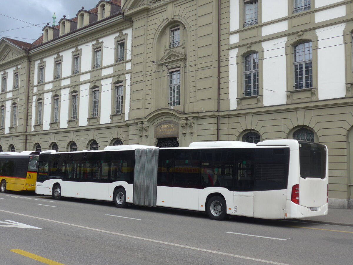 (226'302) - Wieland, Murten - Nr. 122/FR 300'603 - Mercedes (ex Interbus, Yverdon Nr. 209; ex Gschwindl, A-Wien Nr. 8401) am 11. Juli 2021 beim Bahnhof Bern