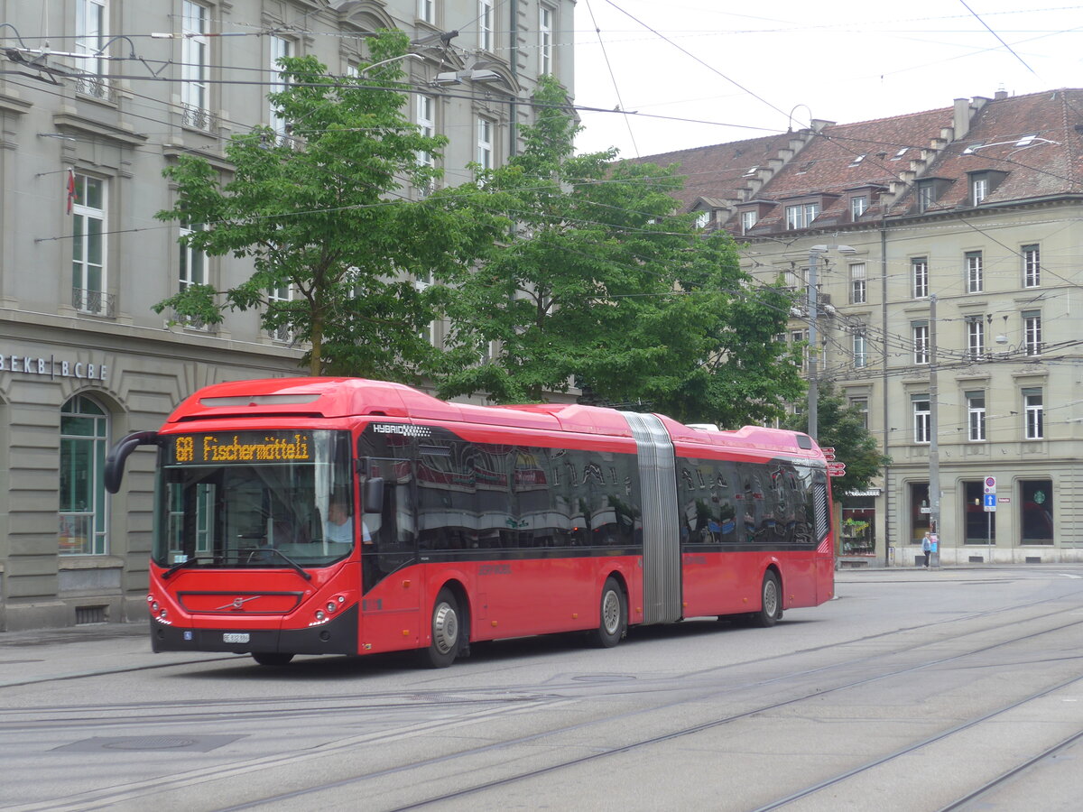 (226'357) - Bernmobil, Bern - Nr. 886/BE 832'886 - Volvo am 11. Juli 2021 beim Bahnhof Bern