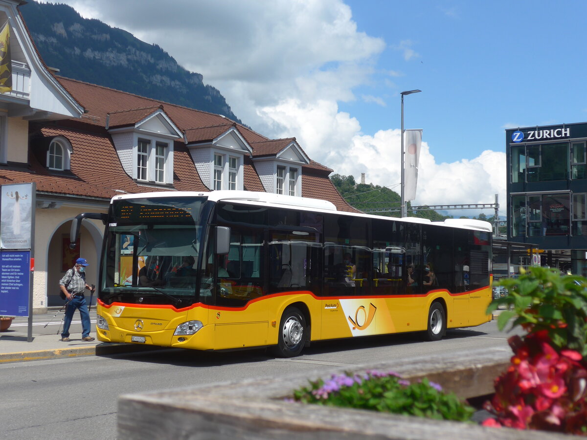 (226'412) - PostAuto Bern - BE 610'542 - Mercedes am 11. Juli 2021 beim Bahnhof Interlaken Ost