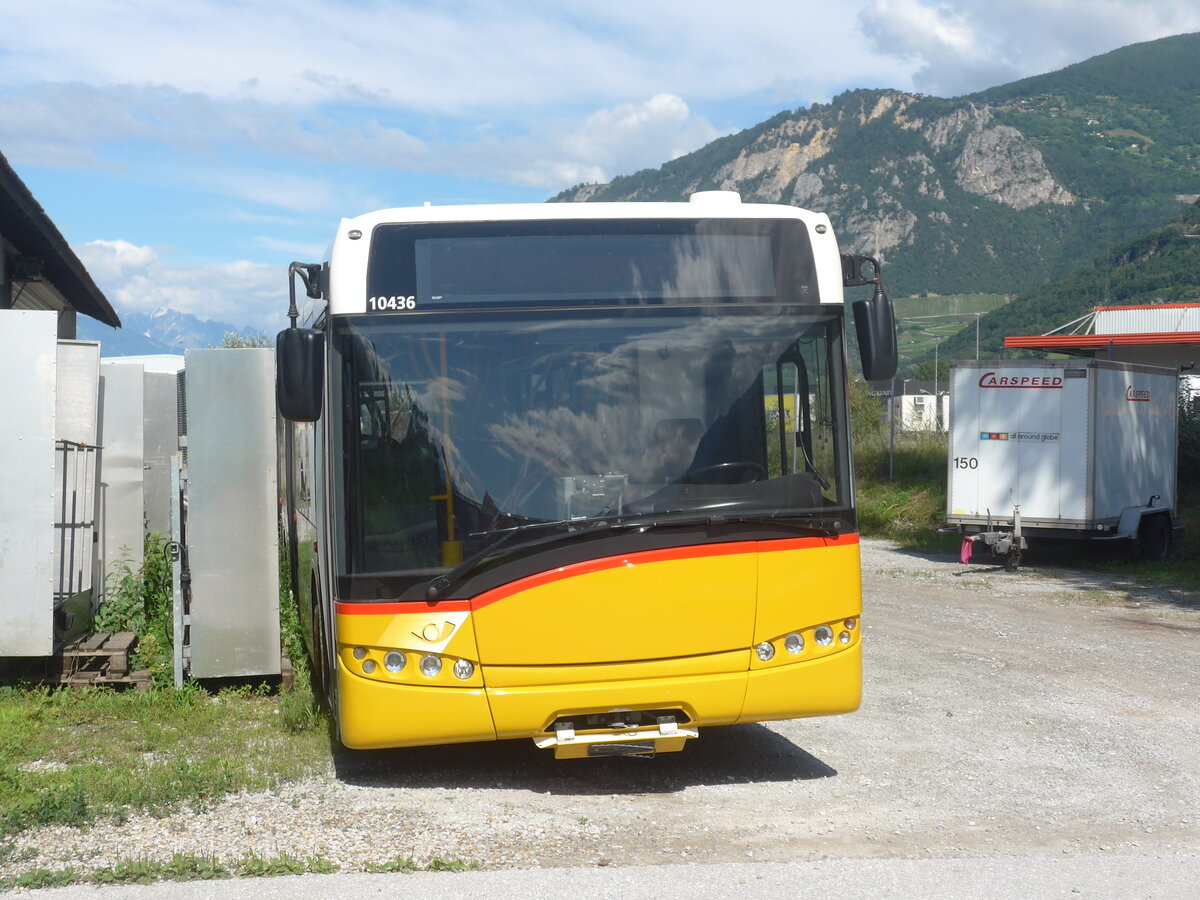 (226'557) - Lathion, Sion - Nr. 8 - Solaris (ex ATE Bus, Effretikon Nr. 49) am 17. Juli 2021 in Sion, Garage