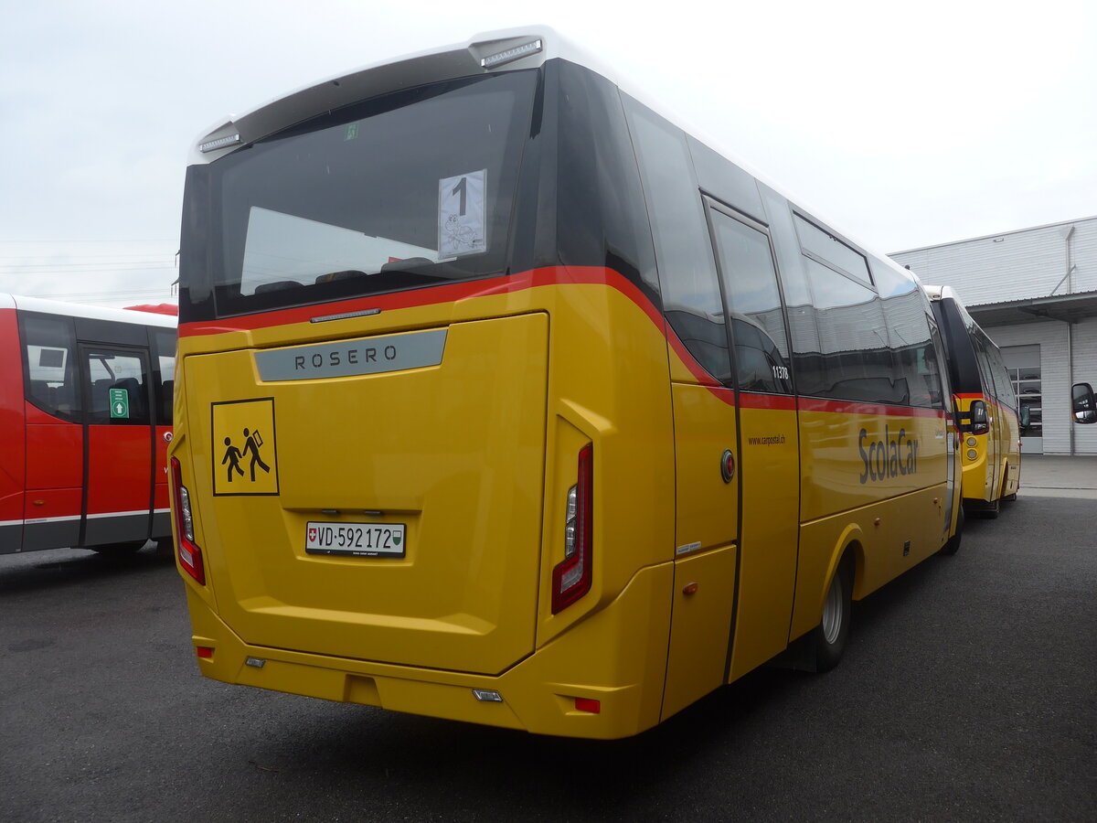 (226'959) - CarPostal Ouest - VD 592'172 - Iveco/Rosero am 1. August 2021 in Kerzers, Interbus