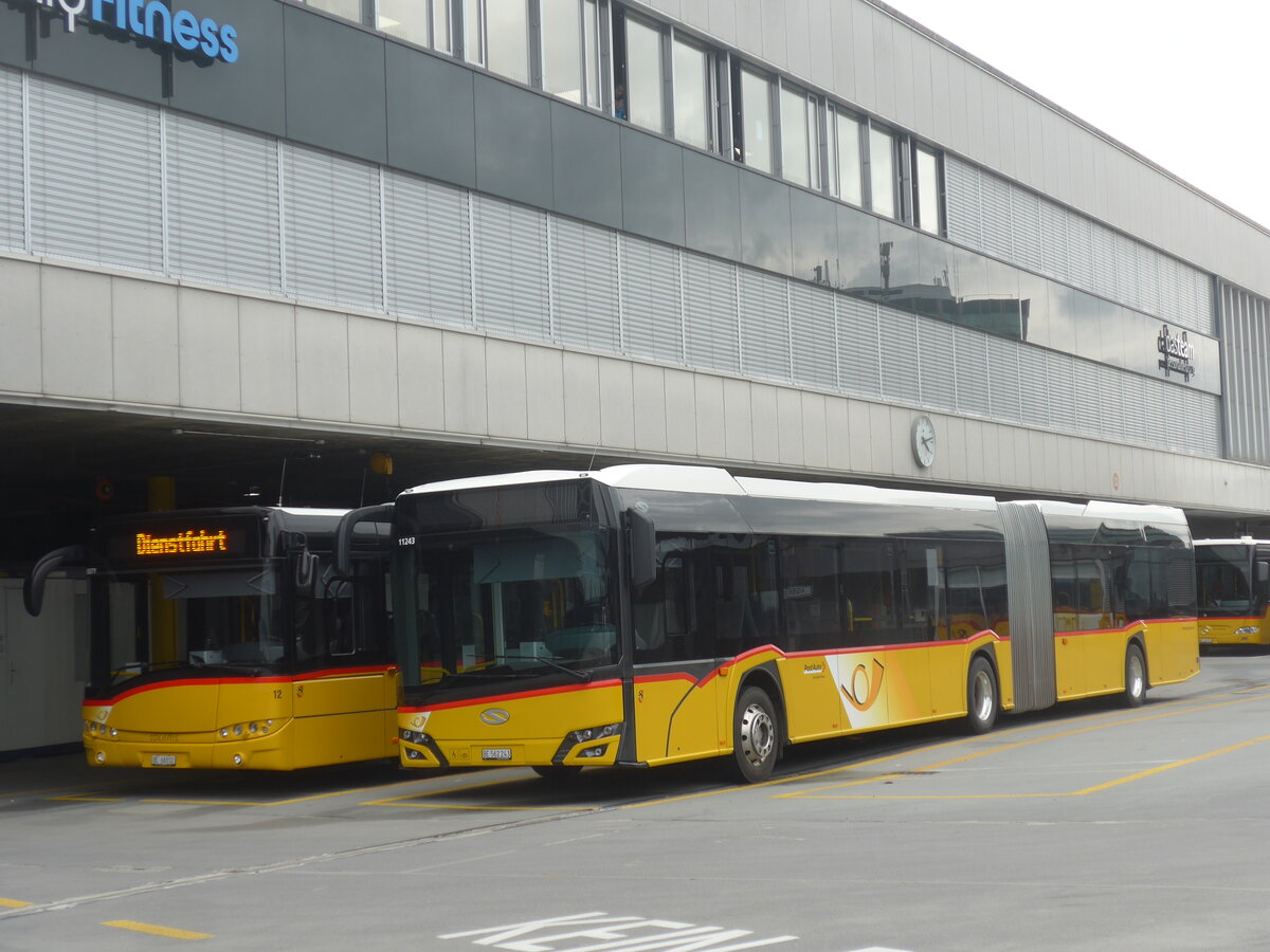 (226'978) - PostAuto Bern - Nr. 11'243/BE 562'243 - Solaris am 1. August 2021 in Bern, Postautostation