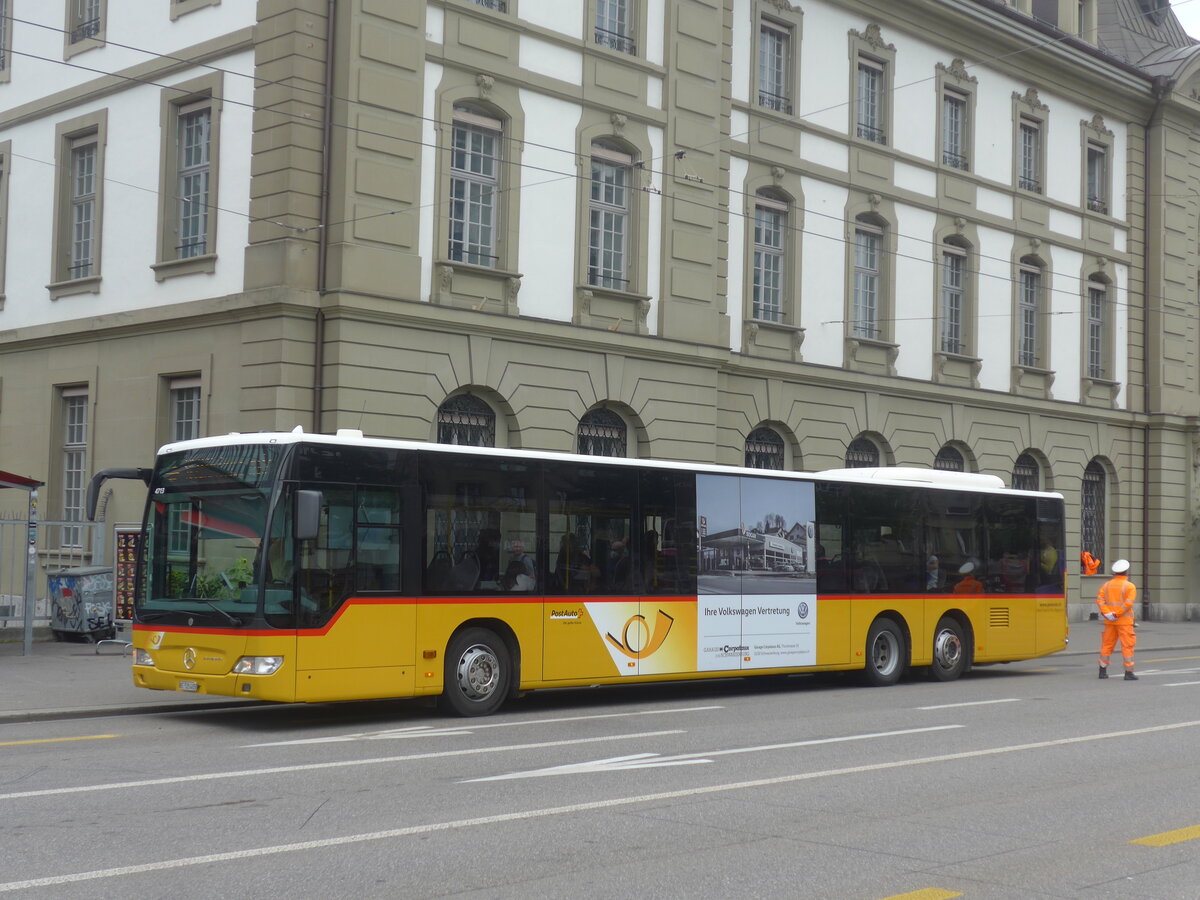 (227'046) - Engeloch, Riggisberg - Nr. 12/BE 520'405 - Mercedes (ex PostAuto Bern) am 7. August 2021 beim Bahnhof Bern