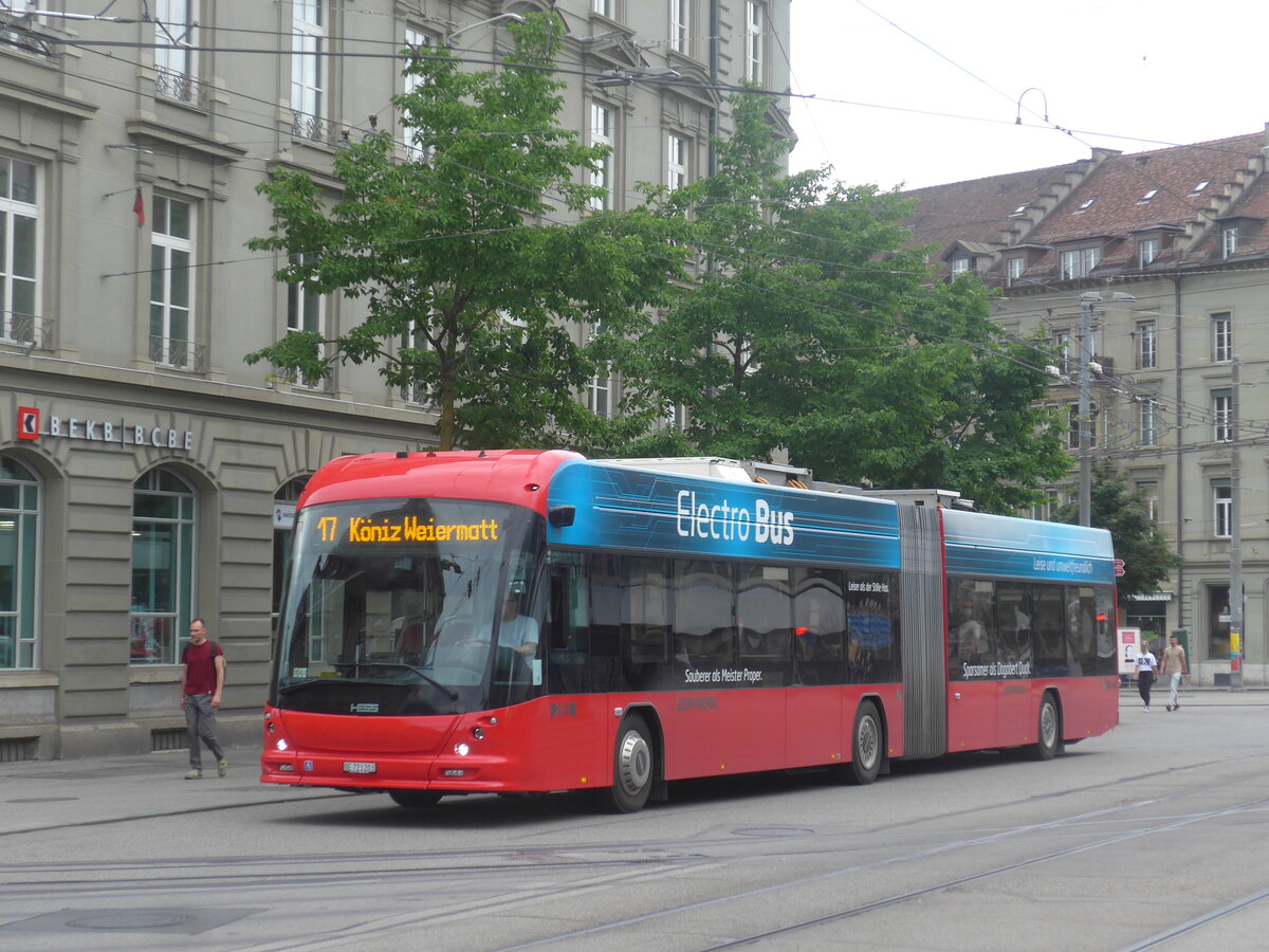 (227'048) - Bernmobil, Bern - Nr. 203/BE 723'203 - Hess am 7. August 2021 beim Bahnhof Bern