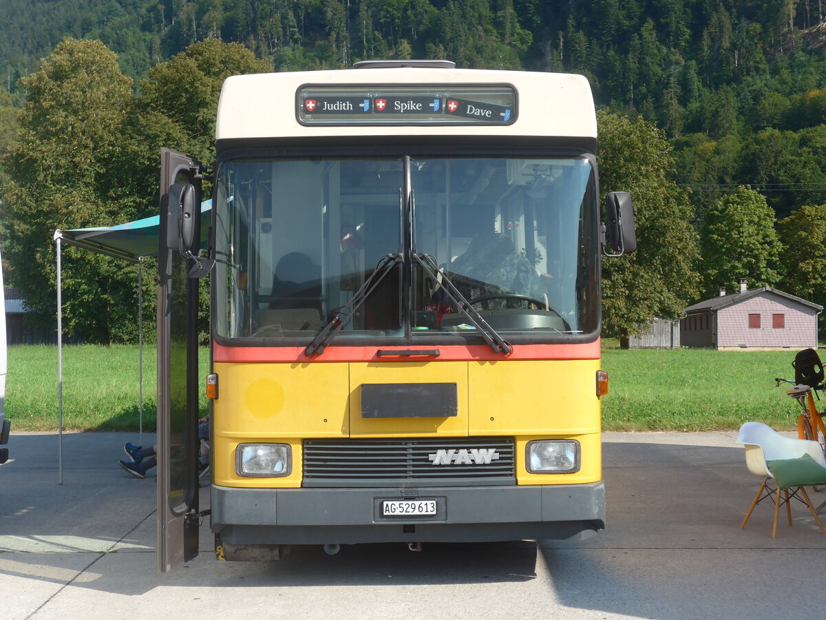 (227'491) - Honegger, Gontenschwil - AG 529'613 - NAW/Hess (ex Hutter, Diepoldsau; ex Schnider, Schpfheim) am 21. August 2021 in Interlaken, Flugplatz