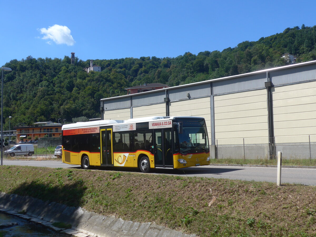 (227'681) - AutoPostale Ticino - Nr. 547/TI 316'303 - Mercedes am 30. August 2021 in Barbengo, Sidema