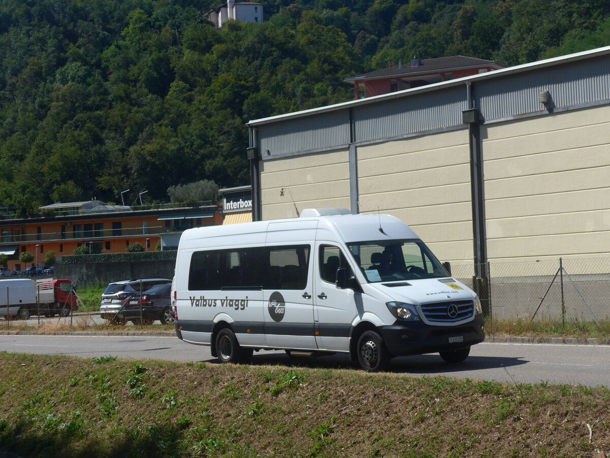 (227'695) - Valbus, Lugano - TI 233'125 - Mercedes am 30. August 2021 in Barbengo, Sidema