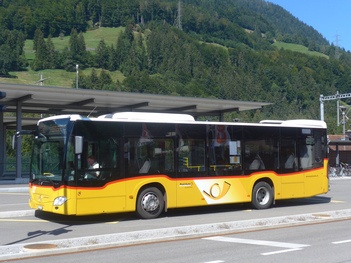 (227'815) - PostAuto Bern - BE 637'781 - Mercedes am 5. September 2021 beim Bahnhof Reichenbach