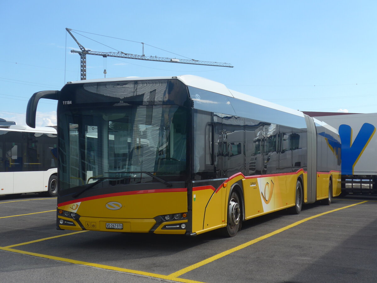 (227'891) - CarPostal Ouest - VD 267'970 - Solaris am 5. September 2021 in Kerzers, Interbus