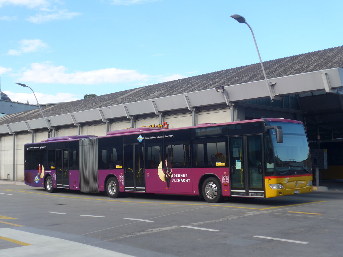 (227'897) - PostAuto Bern - Nr. 5551/BE 734'635 - Mercedes (ex Nr. 635) am 5. September 2021 in Bern, Postautostation
