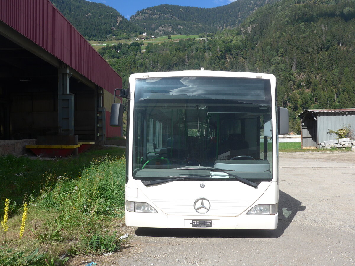 (227'969) - FART Locarno - Nr. 33 - Mercedes (ex SBC Chur Nr. 92; ex ARL Viganello Nr. 23; ex TPL Lugano Nr. 29) am 11. September 2021 in Piotta, Via Industrie