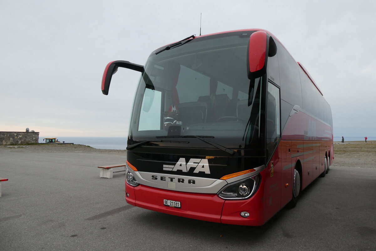 (228'232) - Aus der Schweiz: AFA Adelboden - Nr. 16/BE 21'181 - Setra am 12. Juni 2026 am Nordkap