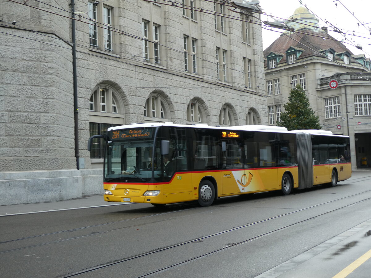 (229'007) - Eurobus, Arbon - Nr. 5/TG 52'208 - Mercedes am 13. Oktober 2021 beim Bahnhof St. Gallen