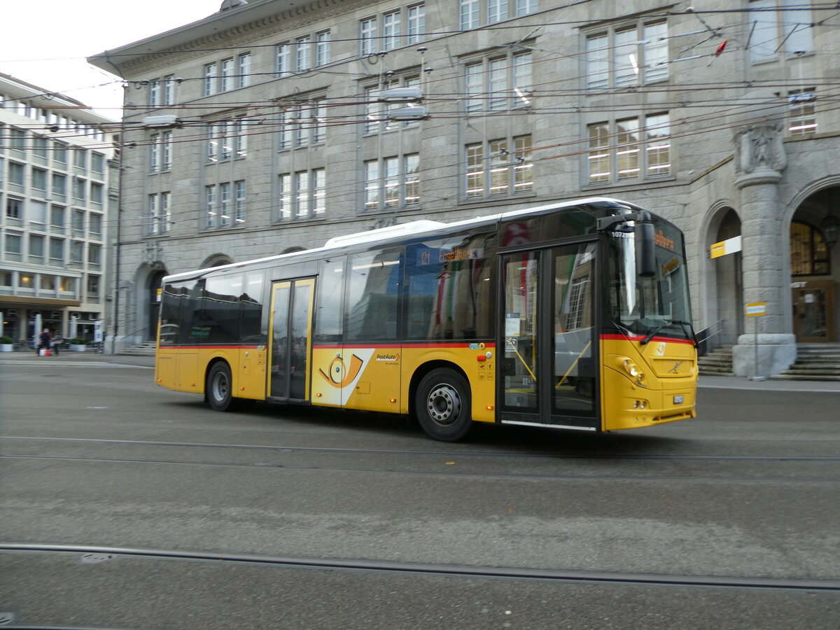 (229'055) - PostAuto Ostschweiz - SG 443'903 - Volvo am 13. Oktober 2021 beim Bahnhof St. Gallen