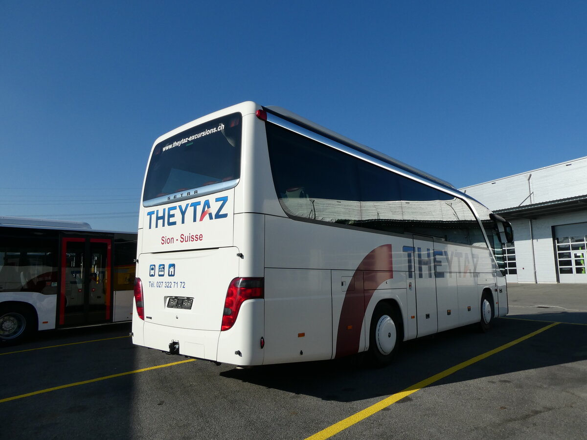 (229'365) - Theytaz, Sion - (VS 11'003) - Setra am 16. Oktober 2021 in Kerzers, Interbus