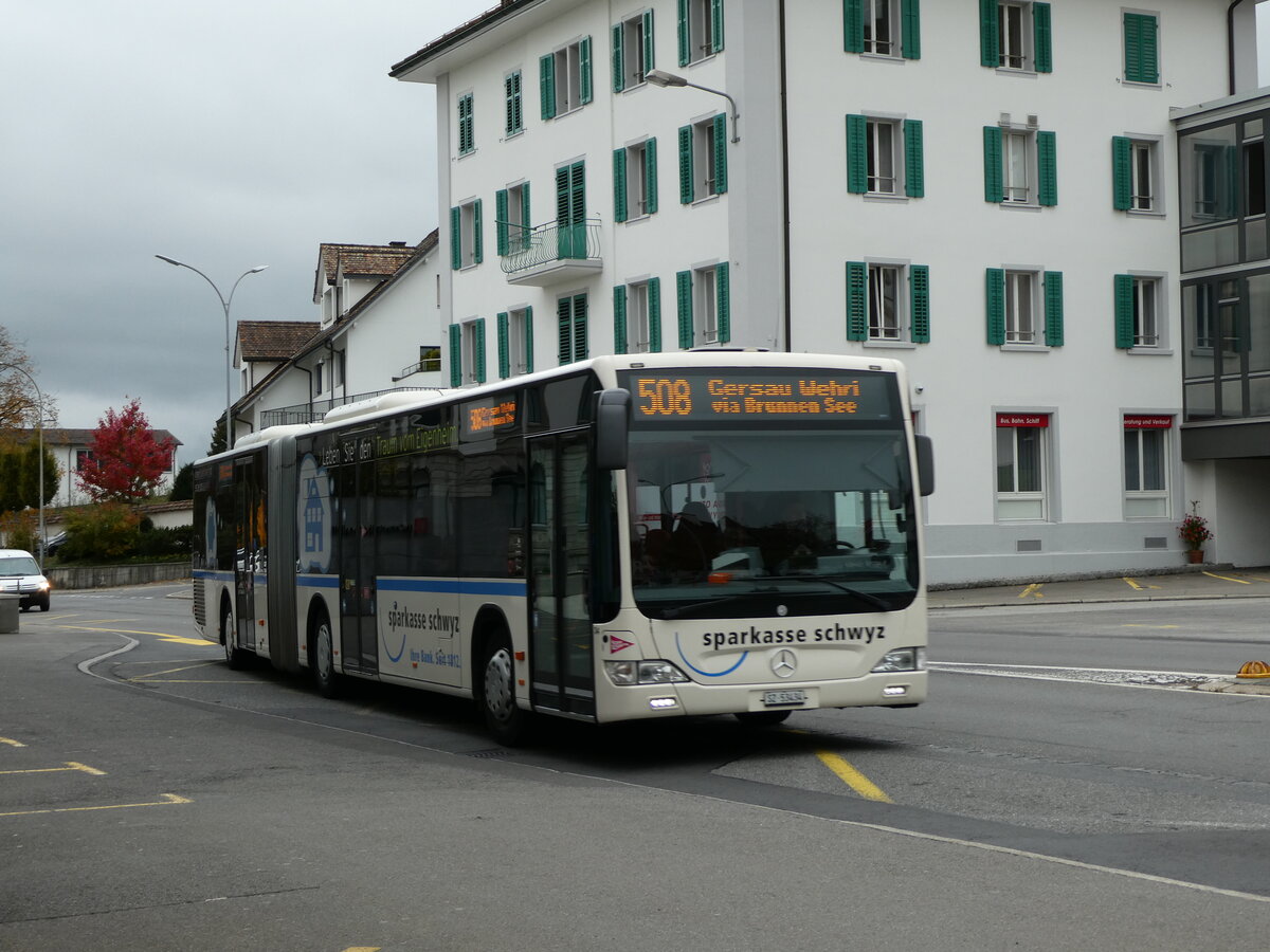 (229'637) - AAGS Schwyz - Nr. 34/SZ 53'434 - Mercedes am 22. Oktober 2021 in Schwyz, Zentrum