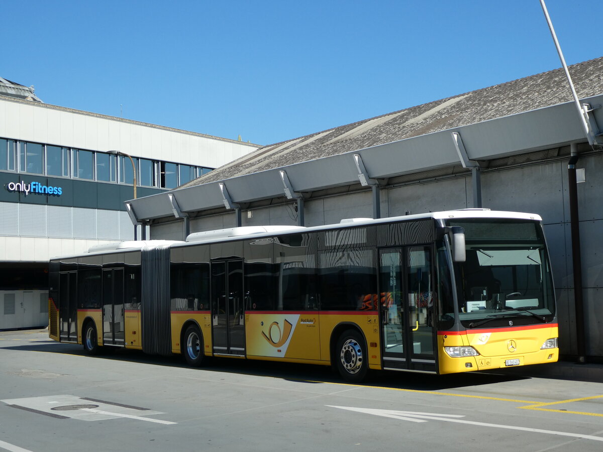 (229'838) - PostAuto Bern - Nr. 5273/BE 560'407 - Mercedes (ex Nr. 637) am 24. Oktober 2021 in Bern, Postautostation
