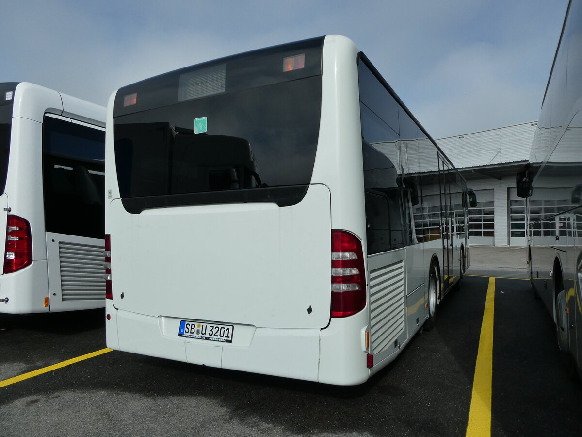 (229'947) - Aus Deutschland: Harzbus, Saarbrcken - SB-U 3201 - Mercedes (ex DRB Ingoldstadt) am 31. Oktober 2021 in Kerzers, Interbus
