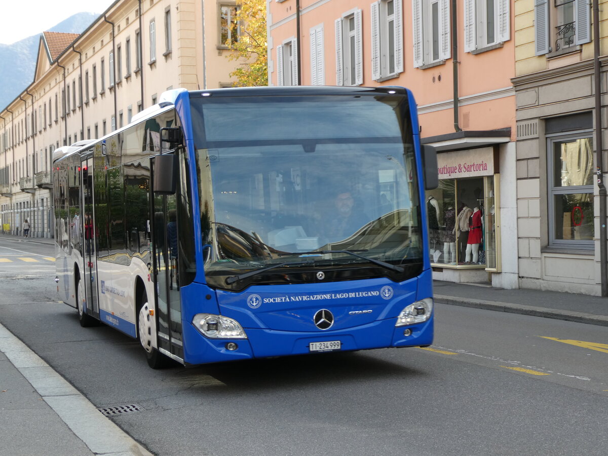 (230'383) - SNLL Lugano - TI 234'999 - Mercedes am 10. November 2021 in Lugano, Centro