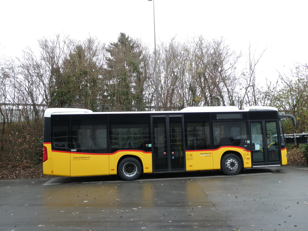 (231'033) - Funi-Car, Biel - Nr. EP08/BE 468'290 - Mercedes (ex Eurobus, Bern Nr. 8) am 28. November 2021 in Kerzers, Interbus