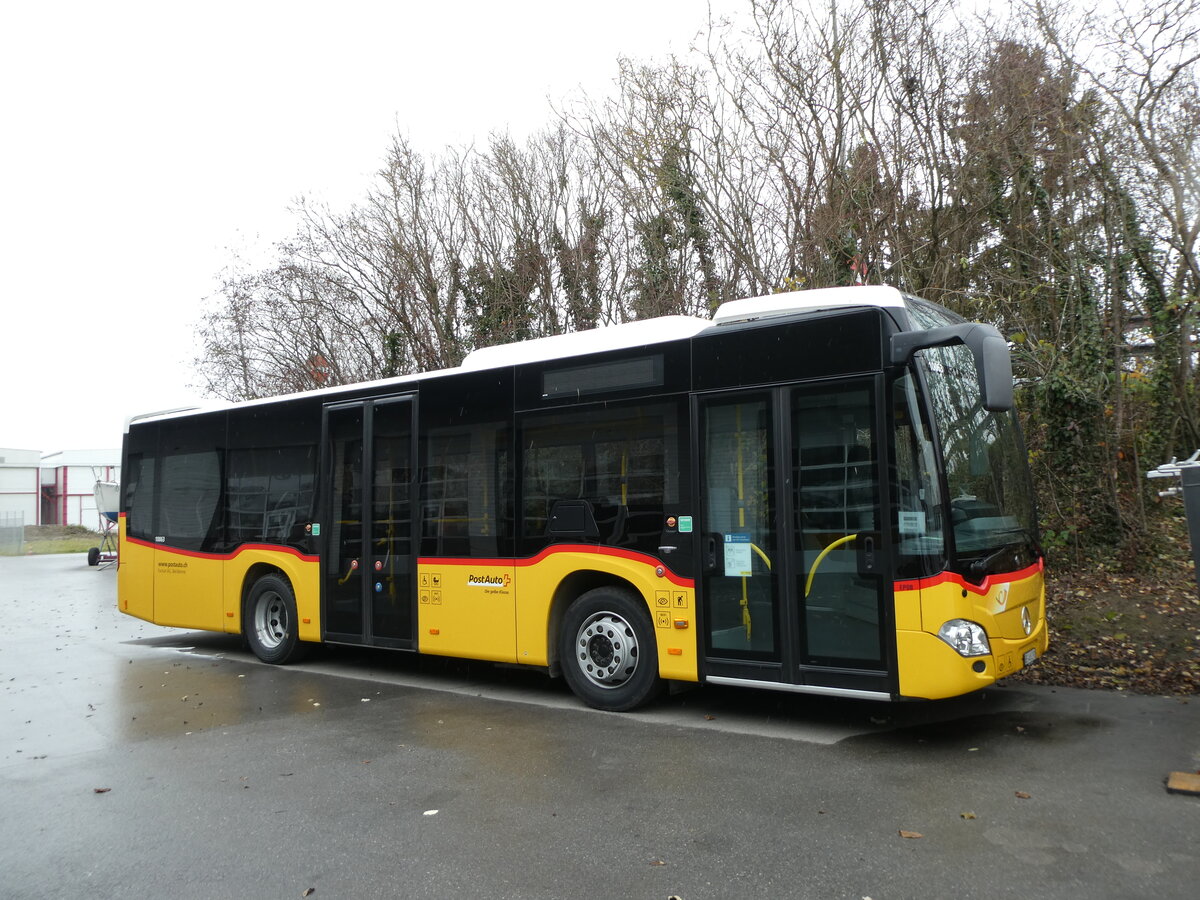 (231'034) - Funi-Car, Biel - Nr. EP08/BE 468'290 - Mercedes (ex Eurobus, Bern Nr. 8) am 28. November 2021 in Kerzers, Interbus