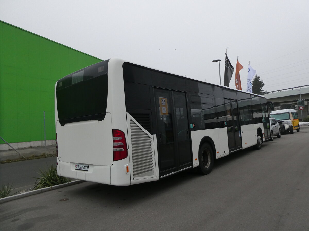 (231'518) - Interbus, Yverdon - Nr. 49/FR 300'512 - Mercedes (ex MBC Morges Nr. 72) am 19. Dezember 2021 in Kerzers, Interbus