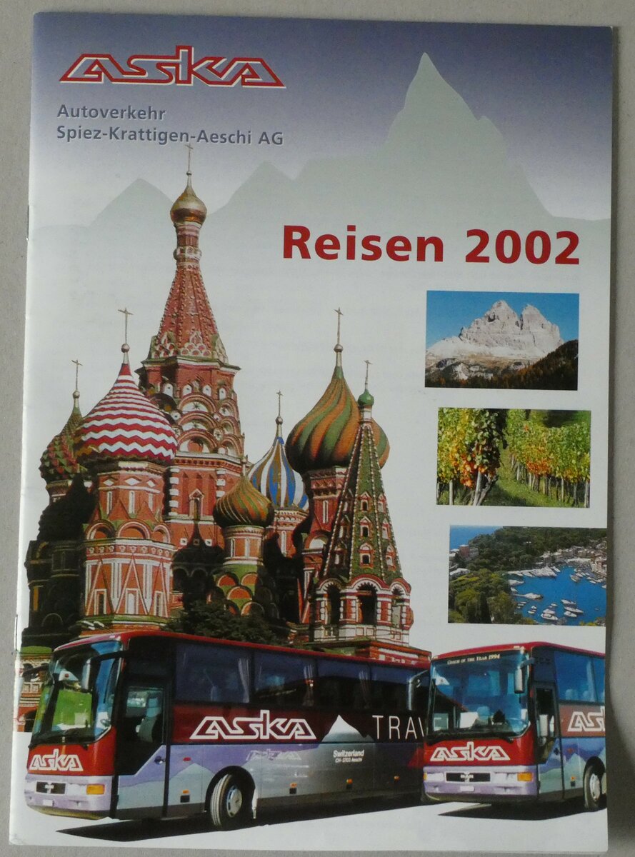 (232'415) - ASKA-Reisen 2002 am 24. Januar 2022 in Thun