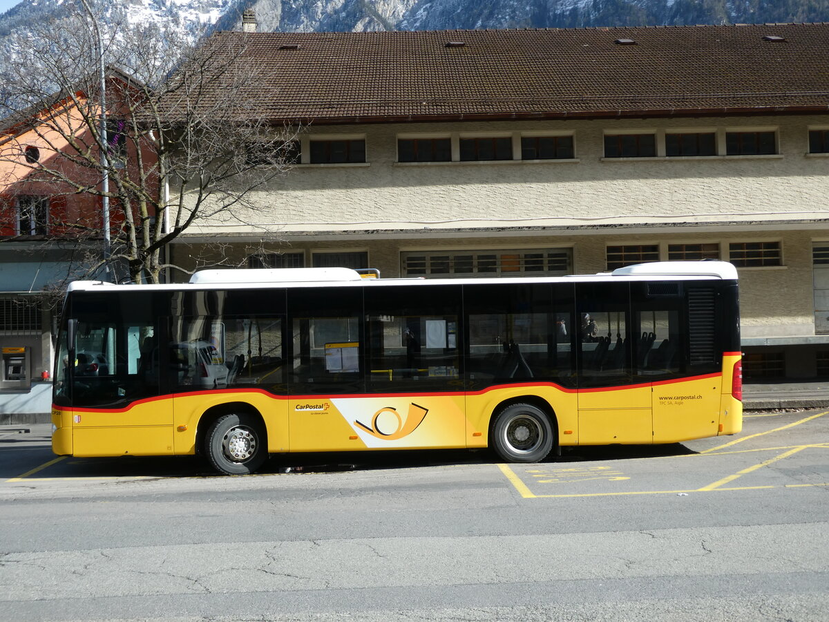(232'793) - TPC Aigle - Nr. CP28/VS 93'610 - Mercedes am 12. Februar 2022 beim Bahnhof St-Maurice