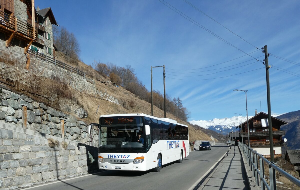  233 010 Theytaz Sion VS 11 006 Setra Am 20 Februar 2022 In 