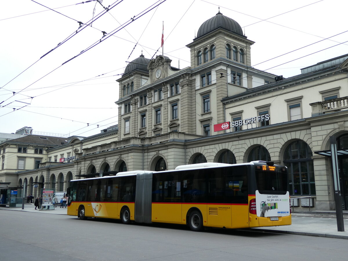 (235'263) - Moser, Flaach - Nr. 287/ZH 362'587 - Mercedes am 7. Mai 2022 beim Hauptbahnhof Winterthur