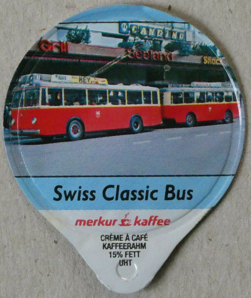 (235'553) - Kaffeerahm - Swiss Classic Bus - am 9. Mai 2022 in Thun