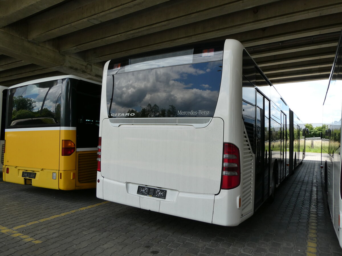 (236'503) - Interbus, Yverdon - Nr. 222 - Mercedes (ex VBL Luzern Nr. 158) am 29. Mai 2022 in Kerzers, Murtenstrasse