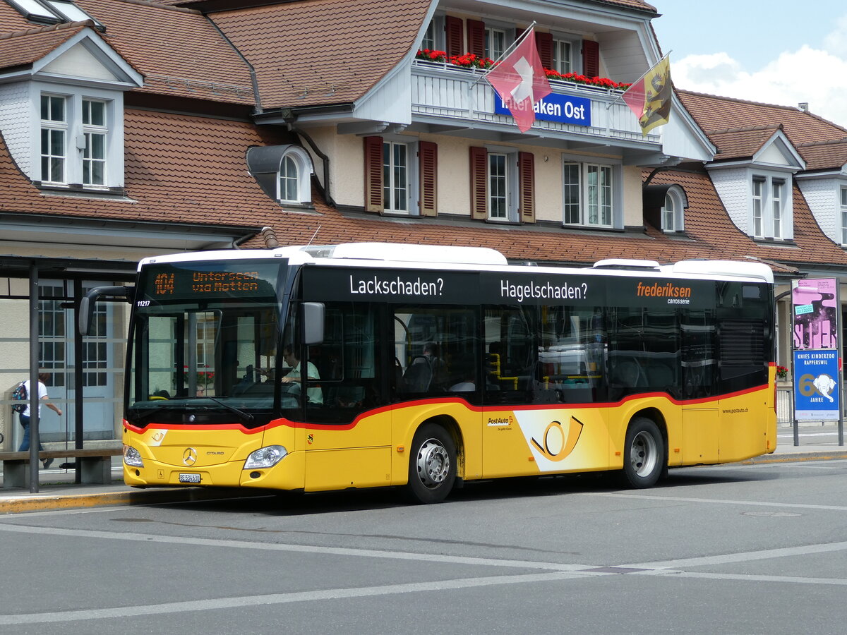 (236'732) - PostAuto Bern - BE 534'630 - Mercedes am 4. Juni 2022 beim Bahnhof Interlaken Ost