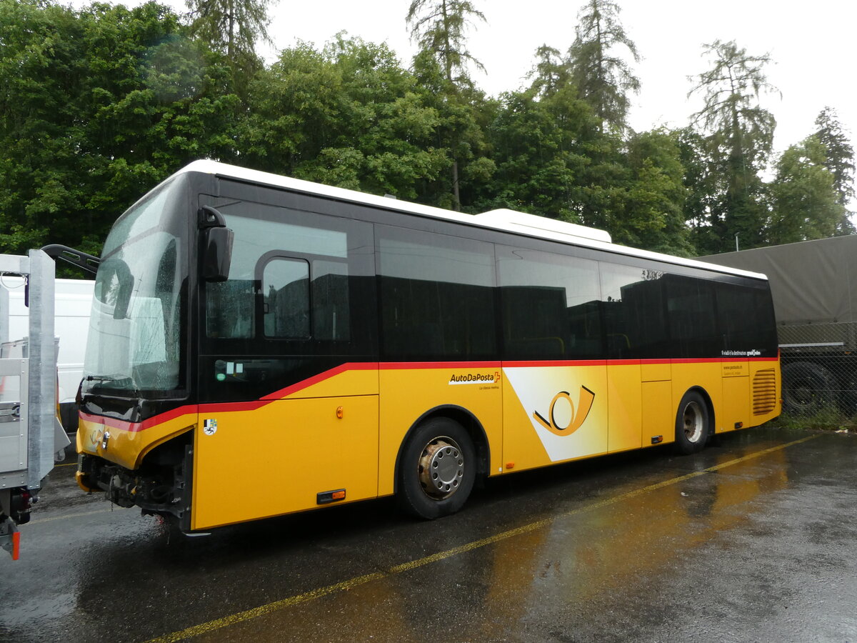(236'818) - Gaudenz, Andeer - (GR 163'715) - Irisbus am 5. Juni 2022 in Hendschiken, Iveco