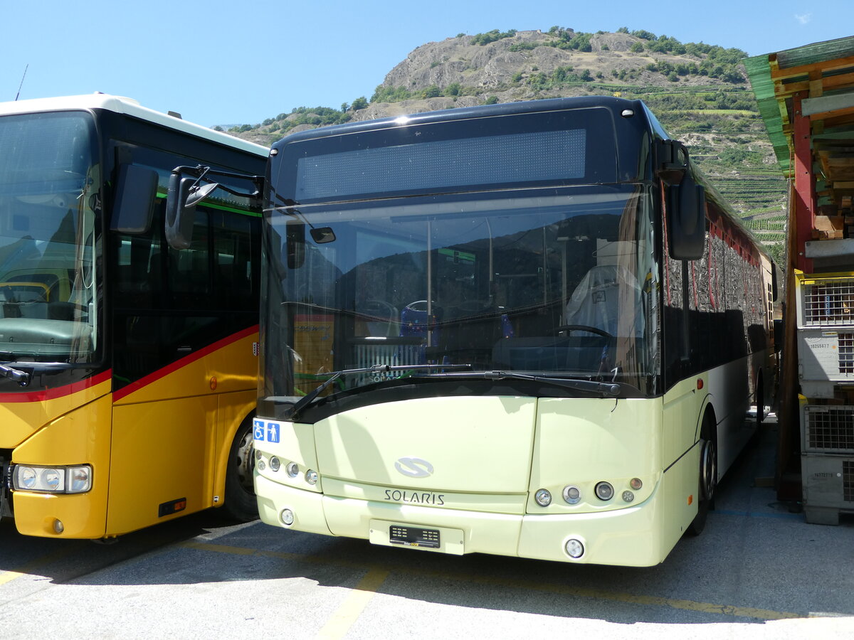 (238'166) - TPC Aigle - Nr. 502 - Solaris am 16. Juli 2022 in Sion, Interbus