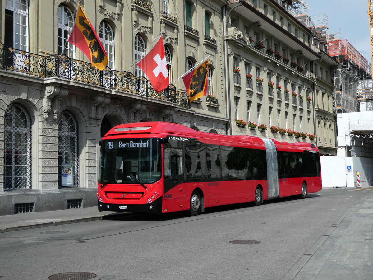 (238'516) - Bernmobil, Bern - Nr. 212/BE 883'212 - Volvo am 28. Juli 2022 in Bern, Bundesplatz