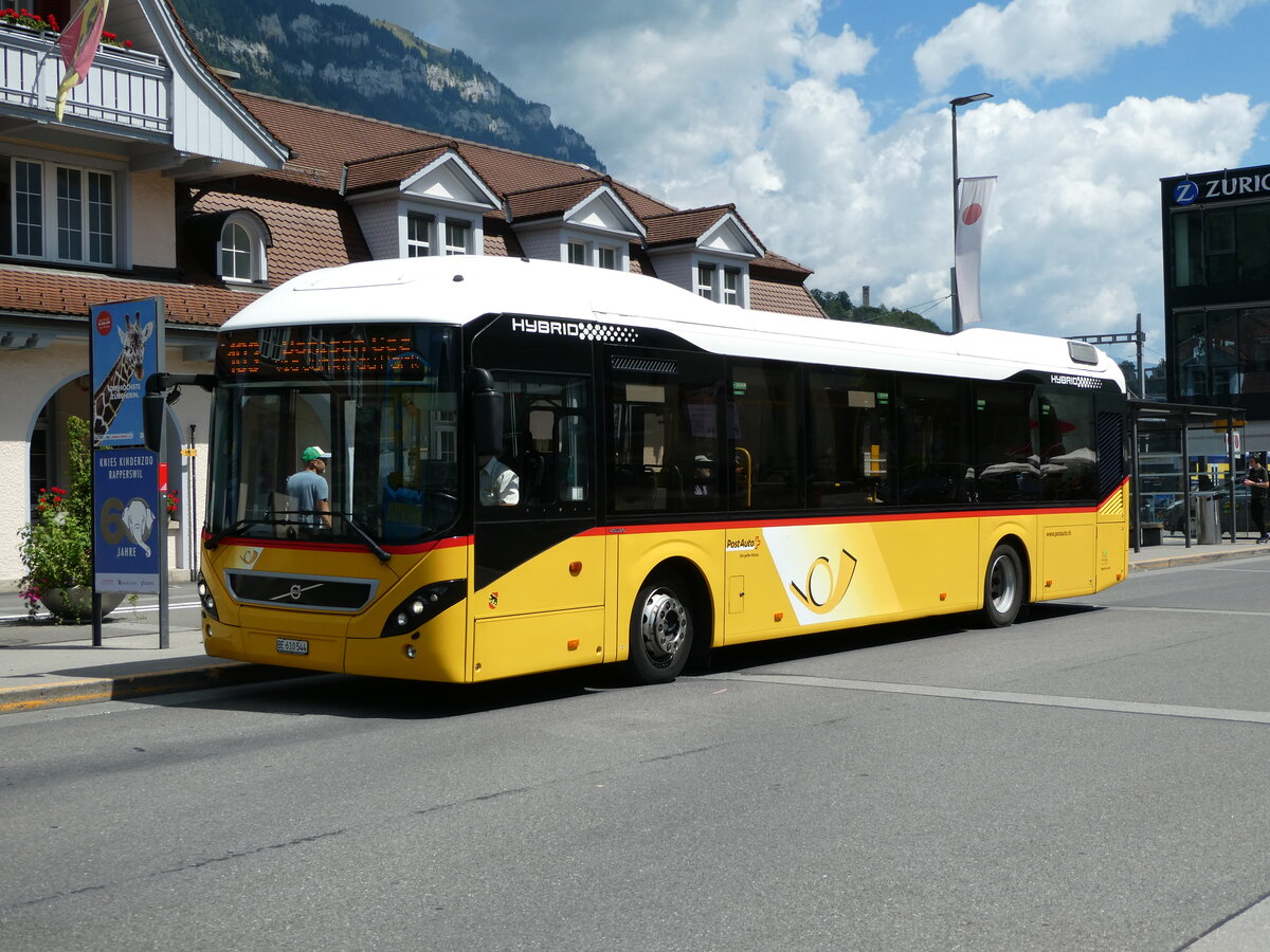 (238'594) - PostAuto Bern - BE 610'544 - Volvo am 30. Juli 2022 beim Bahnhof Interlaken Ost