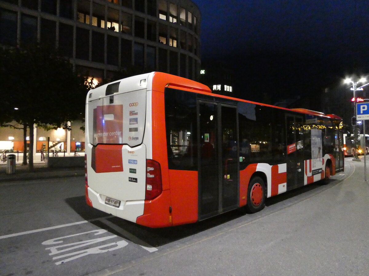(241'177) - Chur Bus, Chur - Nr. 7/GR 97'507 - Mercedes am 12. Oktober 2022 beim Bahnhof Chur