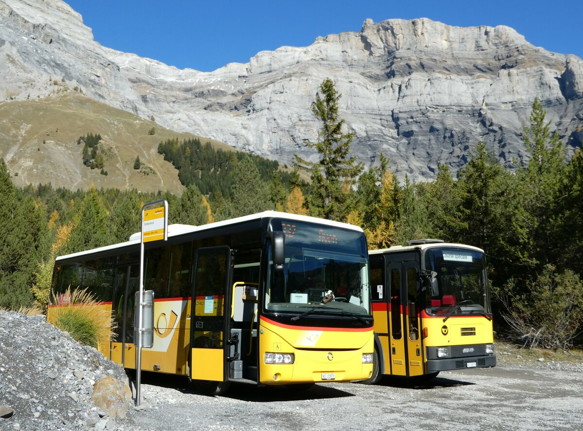 (241'436) - Evquoz, Erde - VS 22'870 - Irisbus am 16. Oktober 2022 in Derborence