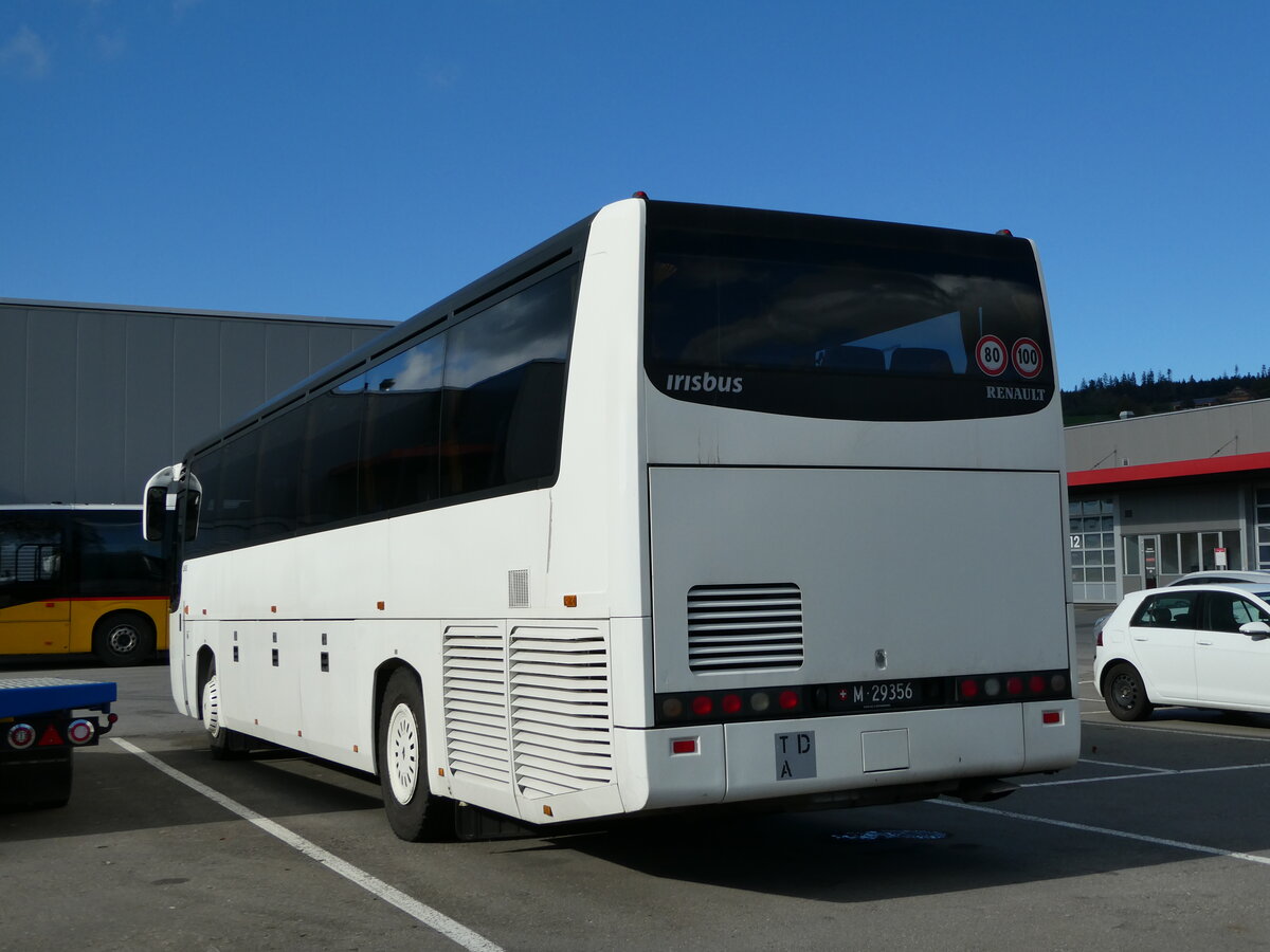 (241'780) - Schweizer Armee - M+29'356 - Irisbus am 22. Oktober 2022 in Ruswil, Garage ARAG