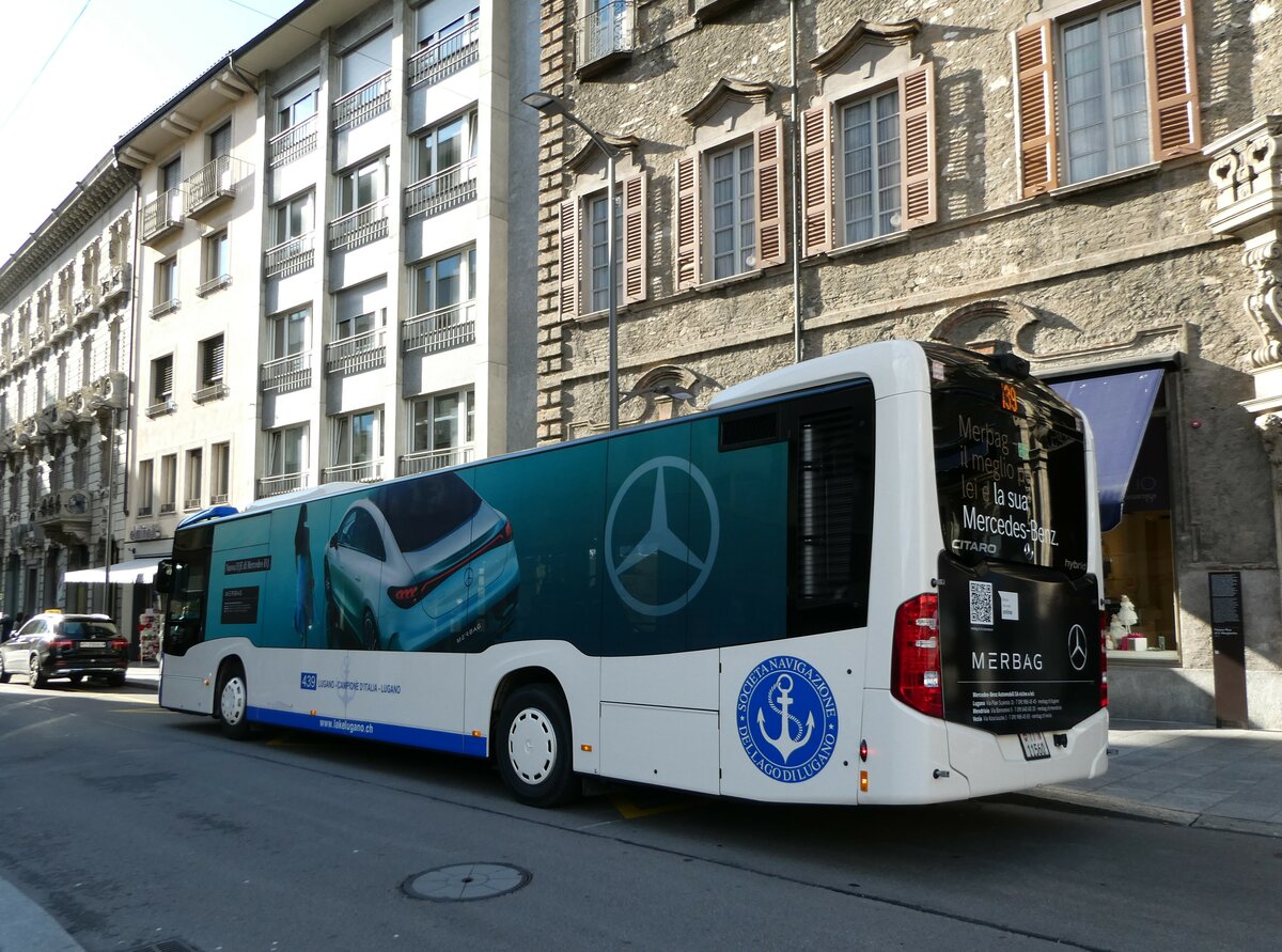 (242'891) - SNLL Lugano - TI 11'560 - Mercedes am 17. November 2022 in Lugano, Centro