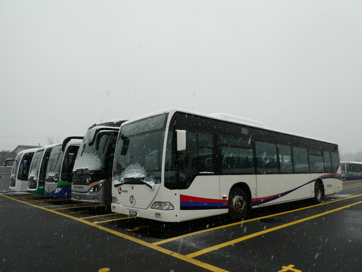 (243'698) - Limmat Bus, Dietikon - AG 448'712 - Mercedes (ex BDWM Bremgarten) am 10. Dezember 2022 in Winterthur, EvoBus