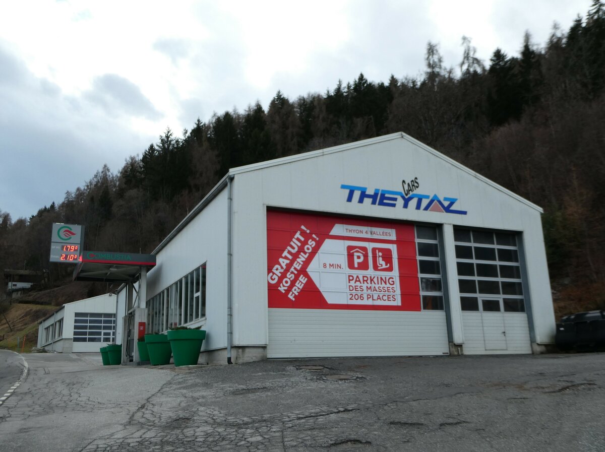 (244'176) - Theytaz-Garagen am 26. Dezember 2022 in Vex, Garage