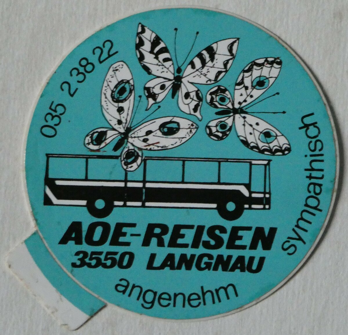 (244'885) - Kleber fr AOE-Reisen am 9. Januar 2023 in Thun