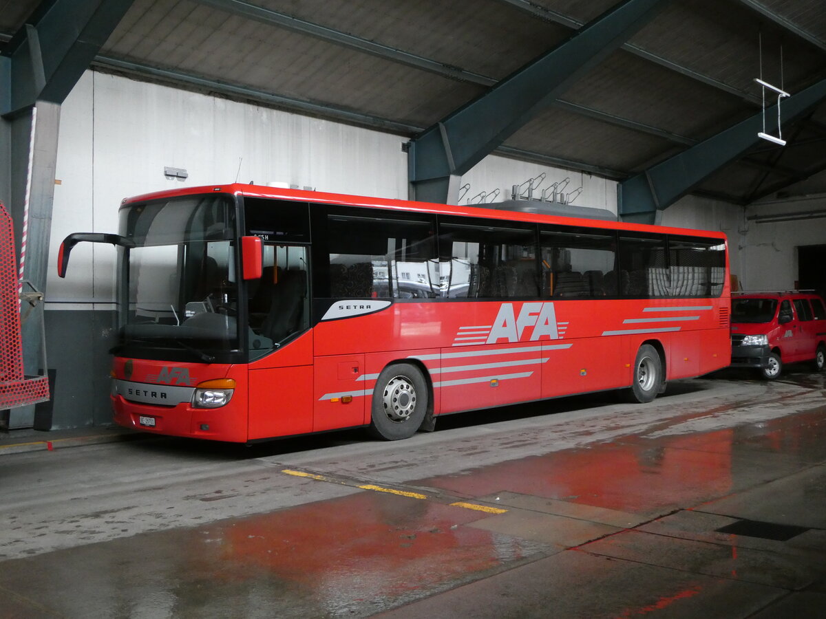 (245'250) - AFA Adelboden - Nr. 24/BE 26'701 - Setra am 22. Januar 2023 in Adelboden, Busstation