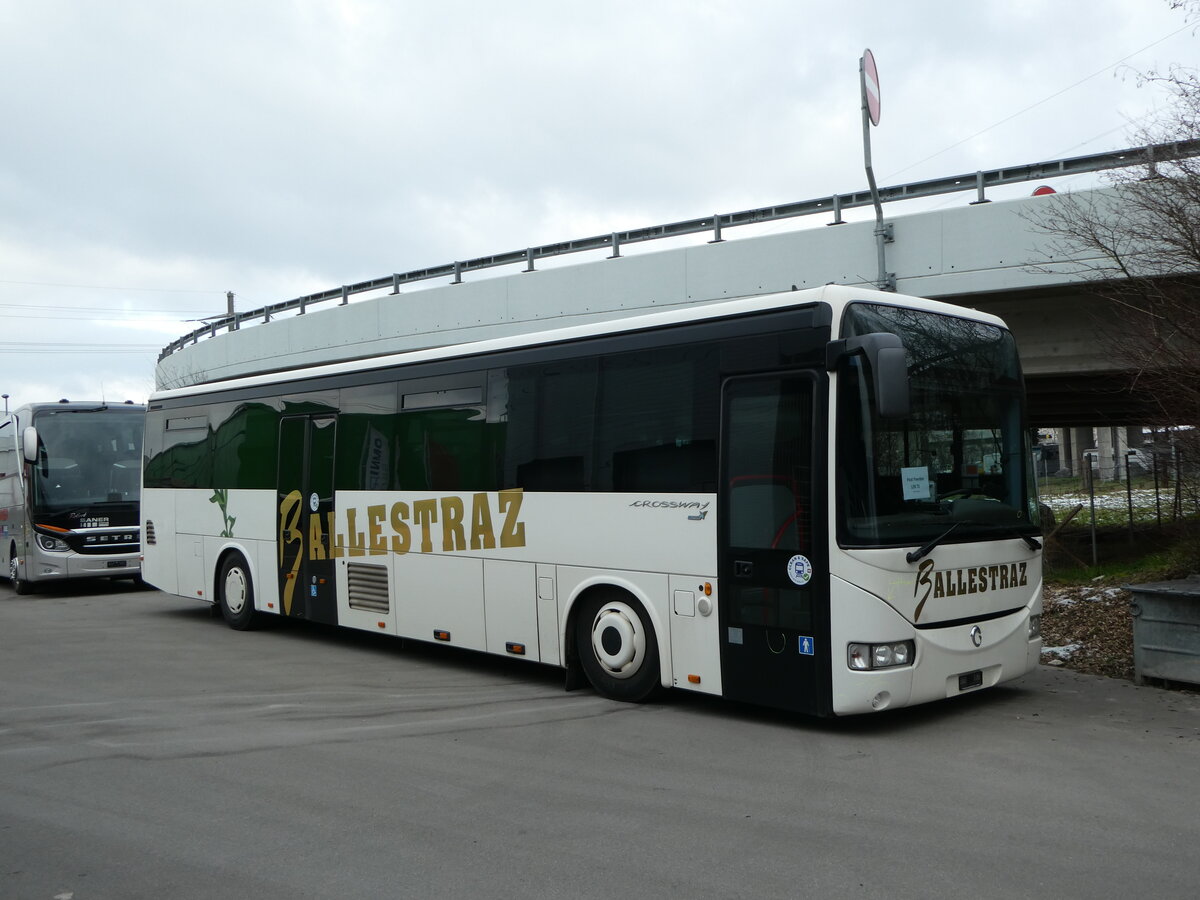 (245'466) - Ballestraz, Grne - (VS 13'122) - Irisbus am 28. Januar 2023 in Kerzers, Interbus